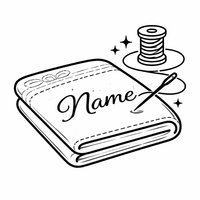 Personalization – Embroidered with your name